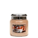 Village Candle Chalet Latte Medium Glass Jar