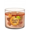 Bath & Body Works Peach Cobbler 3 Wick Scented Candle