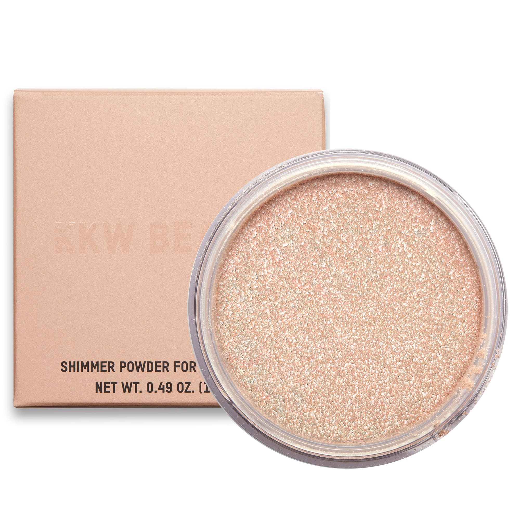 KKW Beauty Loose Shimmer Powder for Face & Body Review & Swatches