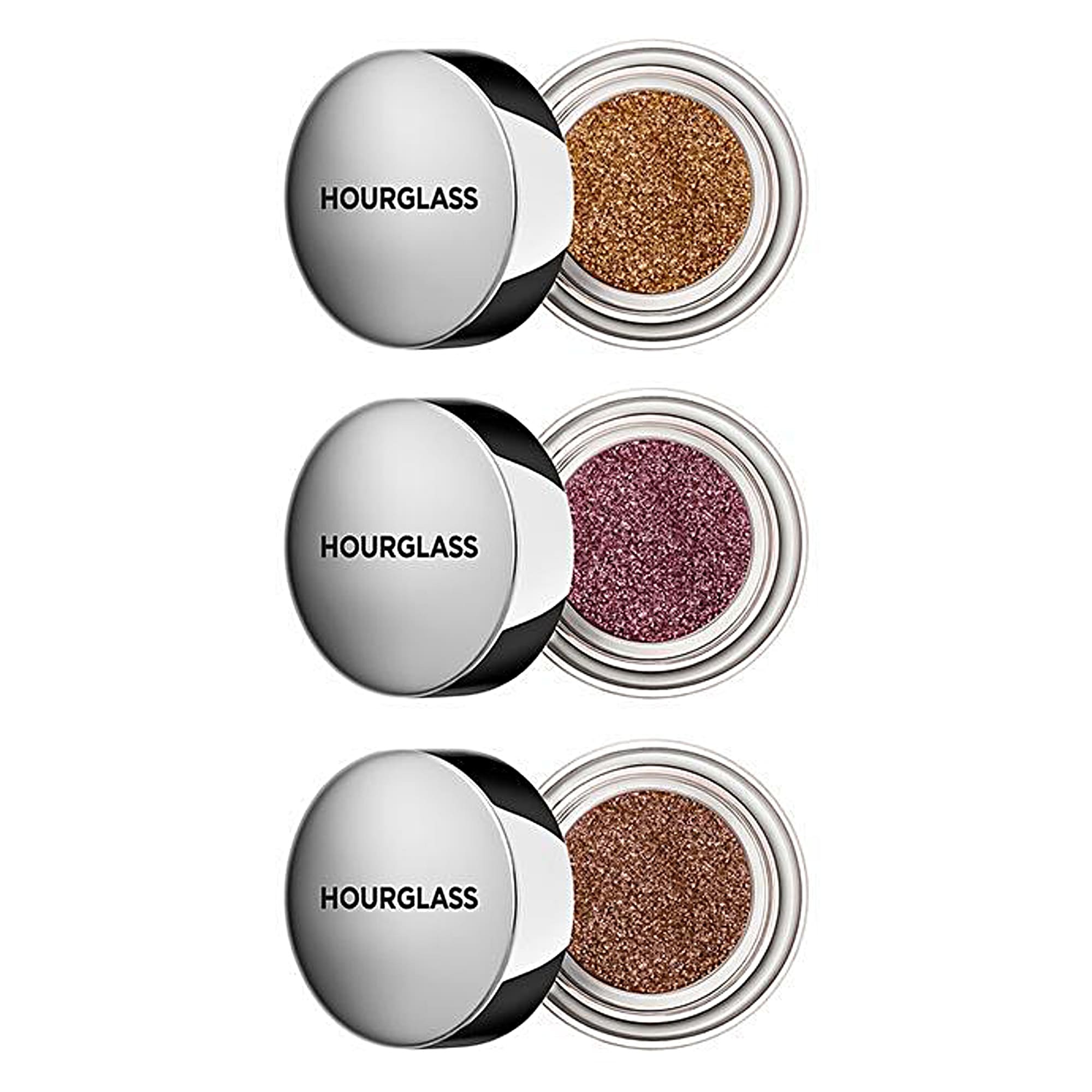 Hourglass Scattered Light Glitter Eyeshadow Collection Set Ombres à