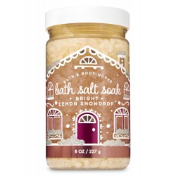 Bath & Body Works Bright Lemon Snowdrop Bath Salt Soak