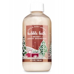 Bath & Body Works Bright Lemon Snowdrop Bubble Bath