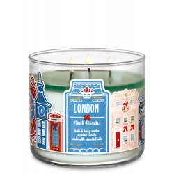 Bath & Body Works London Tea & Biscuits 3 Wick Scented Candle