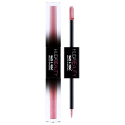 Huda Beauty Matte & Metal Melted Double Ended Eyeshadows Bubble Bath - Pink Champagne