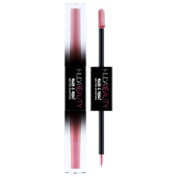 Huda Beauty Matte & Metal Melted Double Ended Eyeshadows Bubble Bath - Pink Champagne