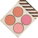 BH Cosmetics Truffle Blush 4 Color Blush Palette Vanilla Peach