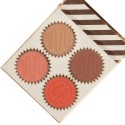 BH Cosmetics Truffle Blush 4 Color Blush Palette Vanilla Orange