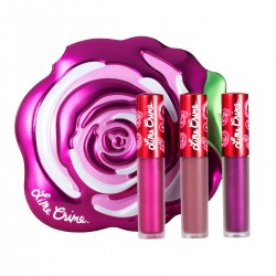 Lime Crime Fuchsia Rose Velve-Tin Set