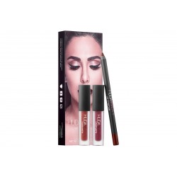 Huda Beauty Lip Contour Set Vixen - Famous