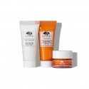 Origins Skin Glow-Boosters Cleansing And Glow-Boosting Trio