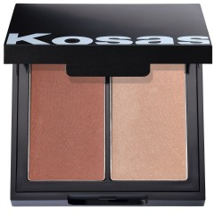 Kosas Color & Light Pressed Powder Blush & Highlighter Duo Contrachroma