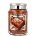 Village Candle Golden Caramel Large Jar Glass