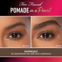 Too Faced Pomade In A Pencil Brow Shaper & Filler Espresso