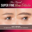 Too Faced Super Fine Brow Detailer Pencil Soft Brown