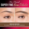 Too Faced Super Fine Brow Detailer Pencil Medium Brown