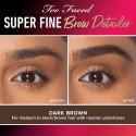 Too Faced Super Fine Brow Detailer Pencil Dark Brown