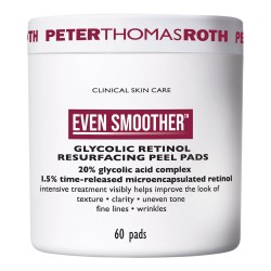 Peter Thomas Roth Even Smoother Glycolic Retinol Resurfacing Peel Pads