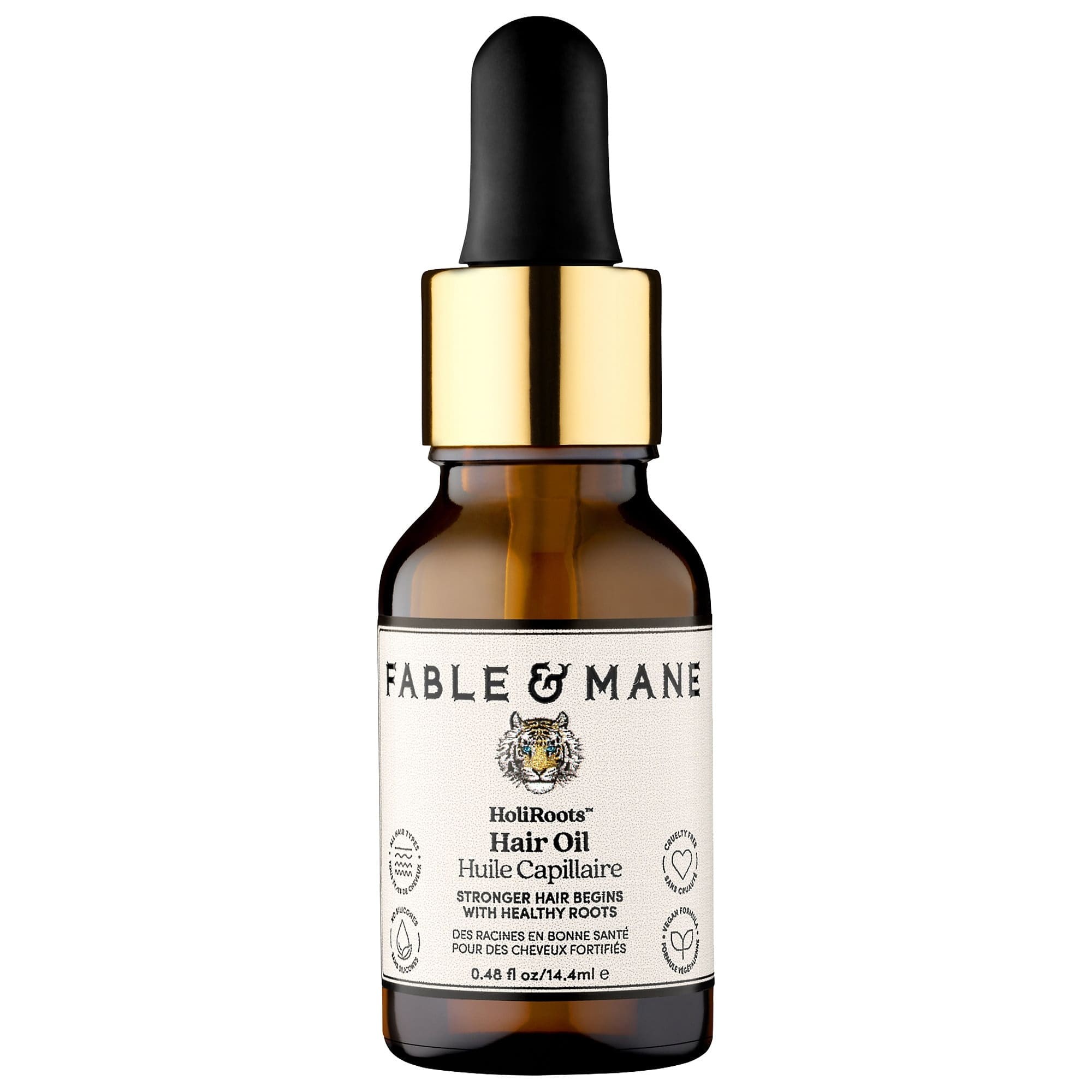 Fable & Mane HoliRoots Pre-wash Hair Treatment Oil Travel Size
