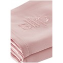 Slip Embroidered Silk Queen Pillowcase Pink