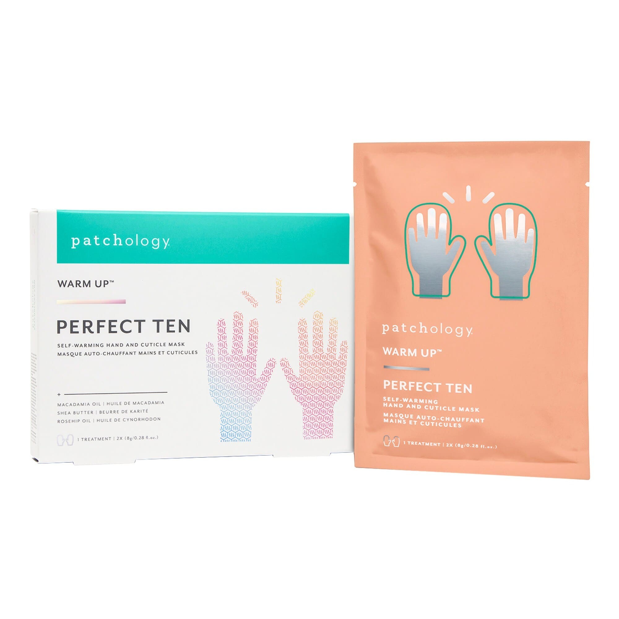 Patchology Perfect Ten Self-Warming Hand and Cuticle Mask