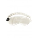 Slip Silk Eye Mask White