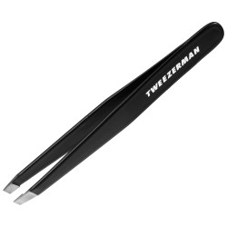 Tweezerman Stainless Steel Slant Tweezer Black