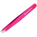 Tweezerman Stainless Steel Slant Tweezer Pink