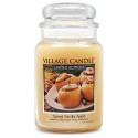 Village Candle Spiced Vanilla Apple Large Jar Glass