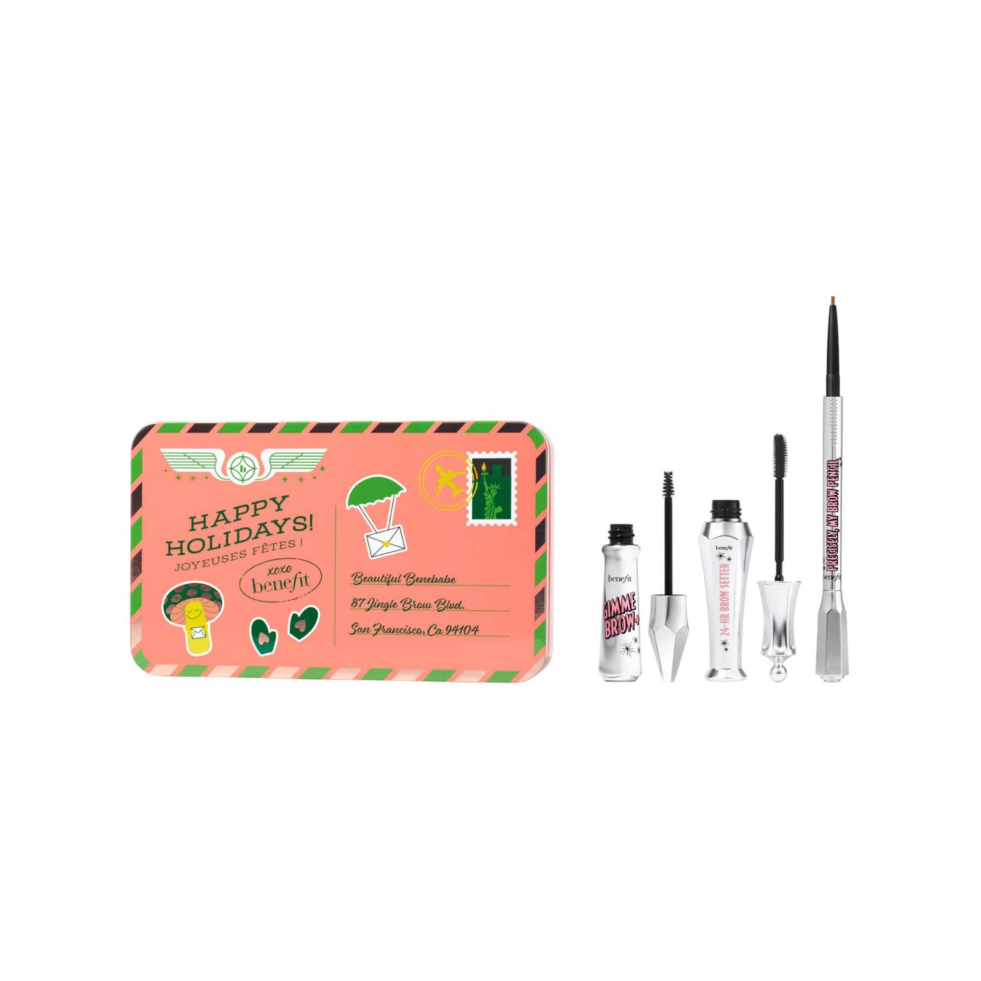 Benefit Cosmetics Jolly Brow Bunch Eyebrow Gels & Eyebrow Pencil Gift Set 2.5