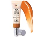 IT Cosmetics CC+ Nude Glow Lightweight Foundation + Glow Serum with SPF 40 & Niacinamide Rich