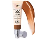 IT Cosmetics CC+ Nude Glow Lightweight Foundation + Glow Serum with SPF 40 & Niacinamide Neutral Rich