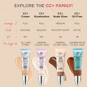 IT Cosmetics CC+ Nude Glow Lightweight Foundation + Glow Serum with SPF 40 & Niacinamide