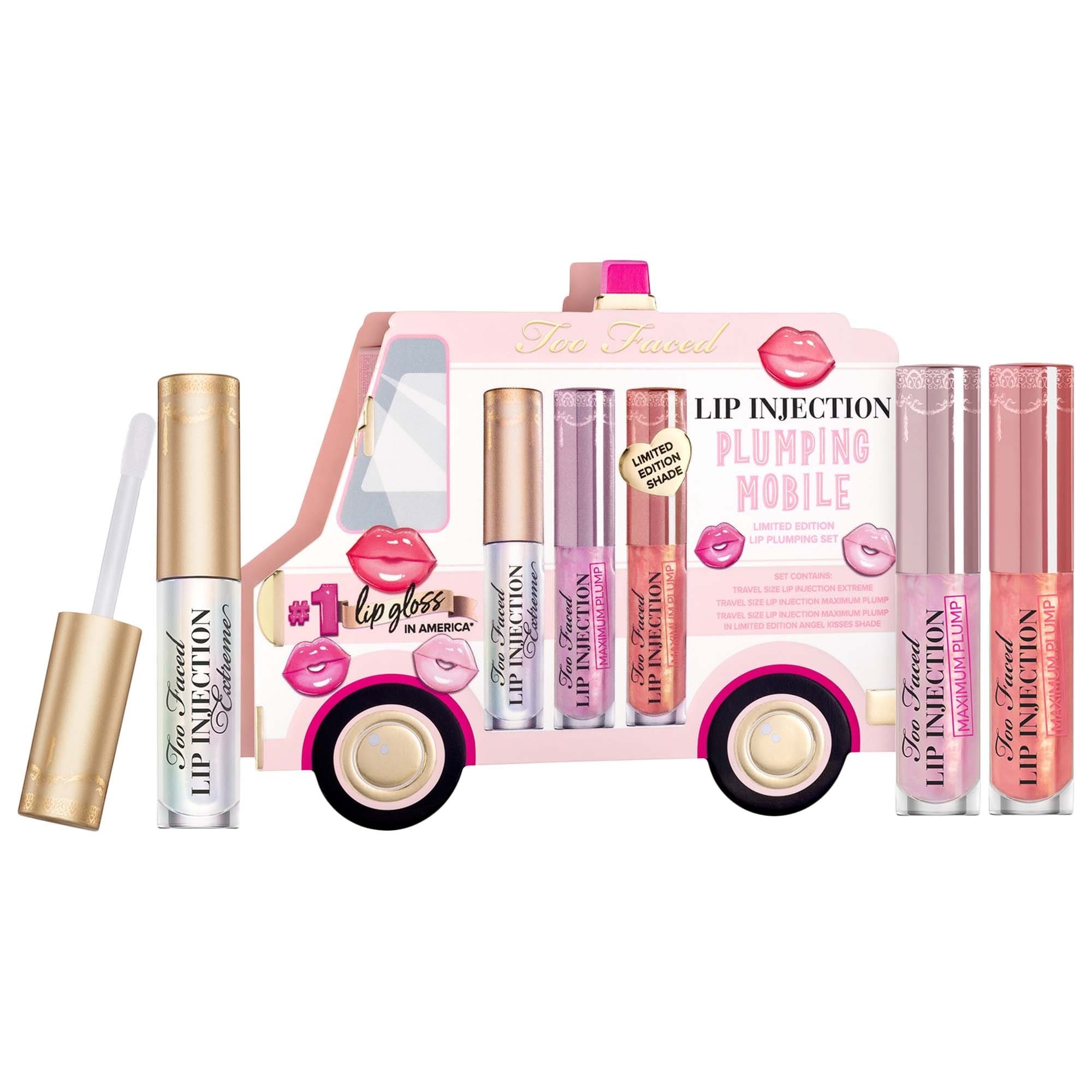 Too Faced Lip Injection Extreme Plump & Tasty Trio Set