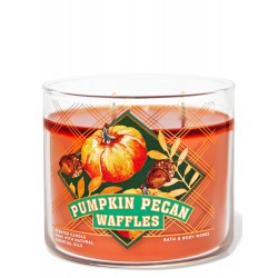 Bath & Body Works Pumpkin Pecan Waffles 3 Wick Scented Candle