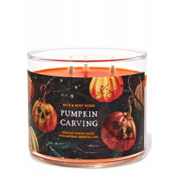 Bath & Body Works Pumpkin Carving 3 Wick Scented Candle