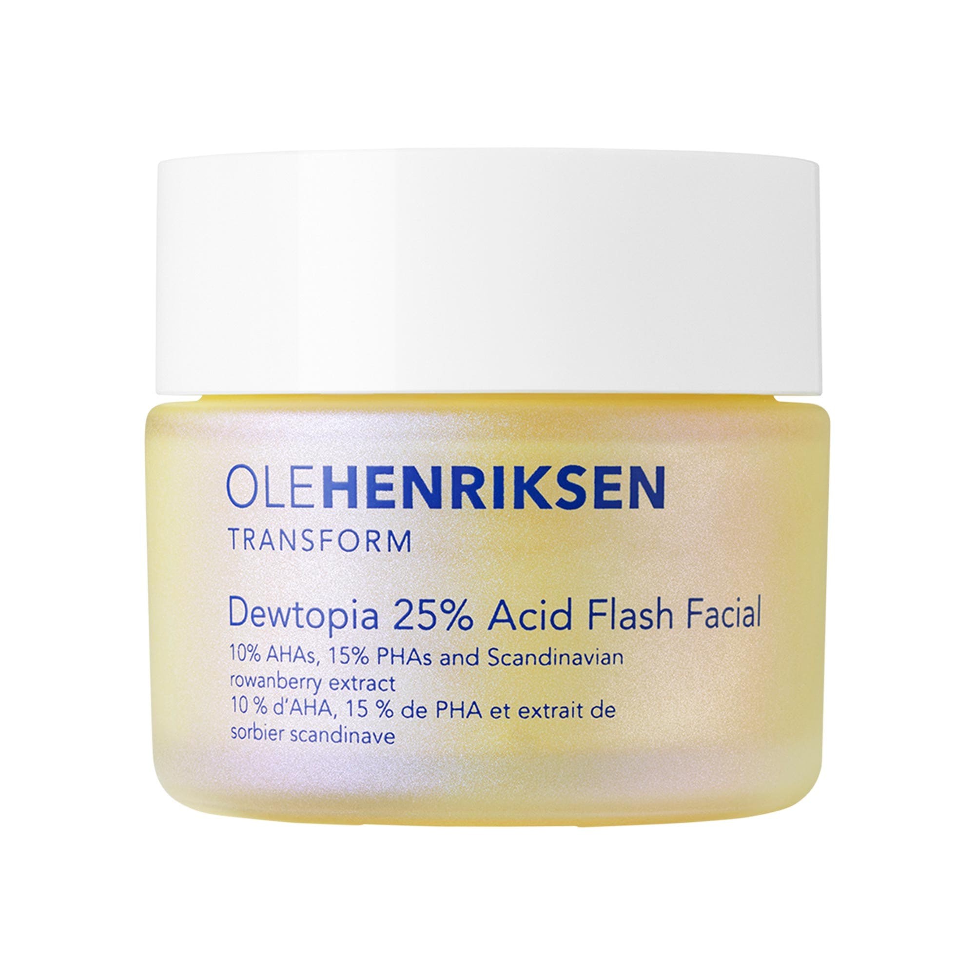 OleHenriksen Dewtopia 25% AHA + PHA Flash Facial Exfoliating Face Mask