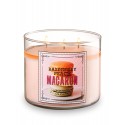 Bath & Body Works Raspberry Peach Macaron 3 Wick Scented Candle