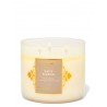 Bath & Body Works White Barn White Pumpkin 3 Wick Scented Candle