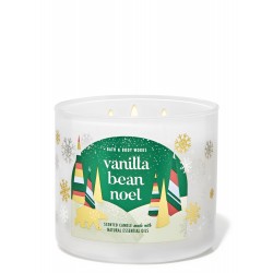 Bath & Body Works Vanilla Bean Noel 3 Wick Scented Candle