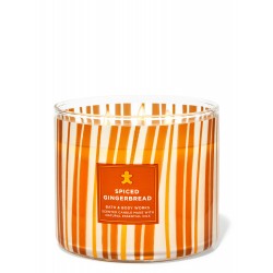 Bath & Body Works Spiced Gingerbread 3 Wick Scented Candle