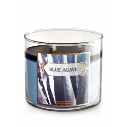 Bath & Body Works Blue Agave 3 Wick Scented Candle