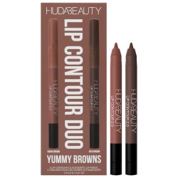 Huda Beauty Mini Lip Liner Contour Set Yummy Browns