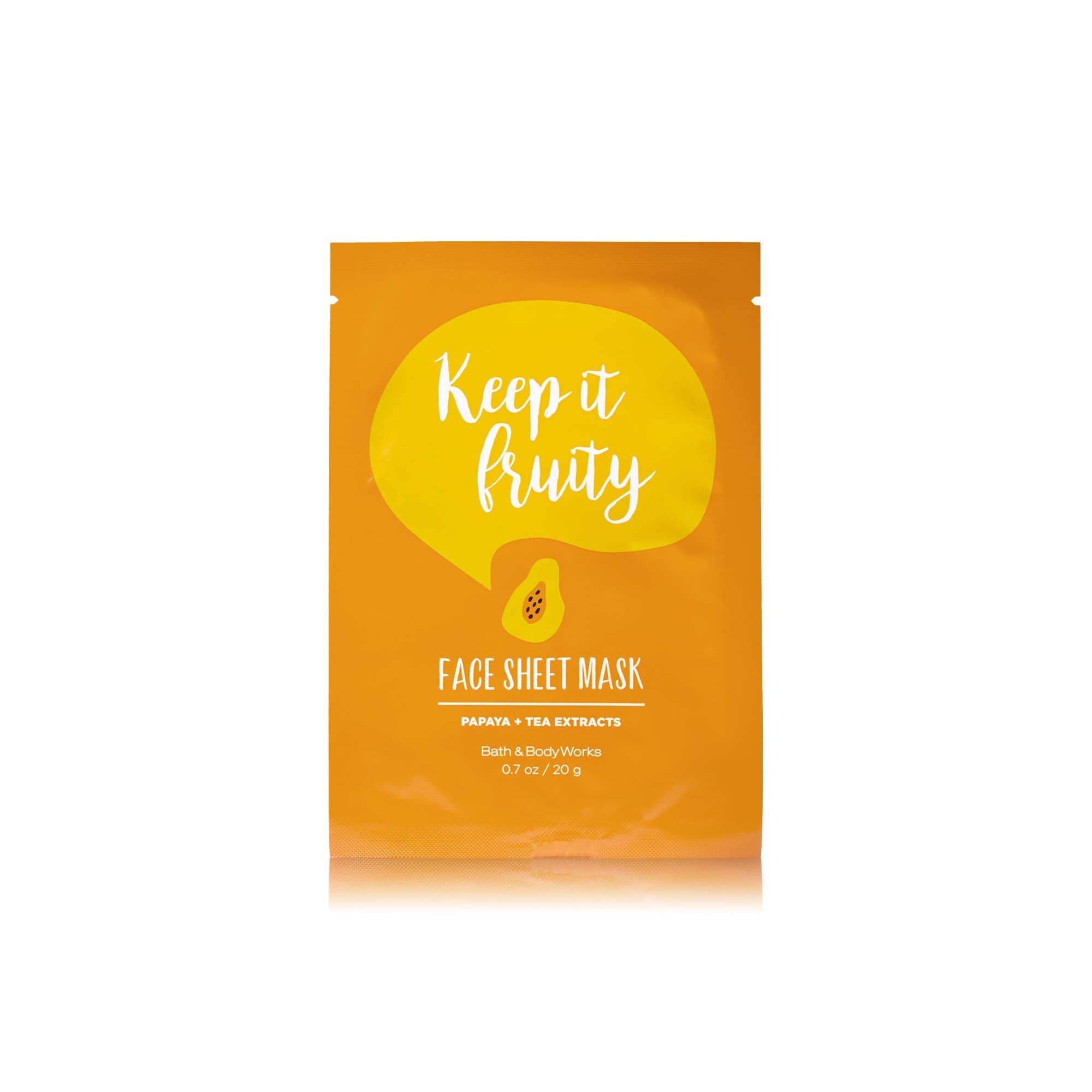 Bath & Body Works Keep It Fruity Face Sheet Mask