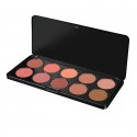 BH Cosmetics Nude Blush 10 Color Blush Palette