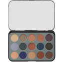 BH Cosmetics Glam Reflection 15 Color Shadow Palette Smoke