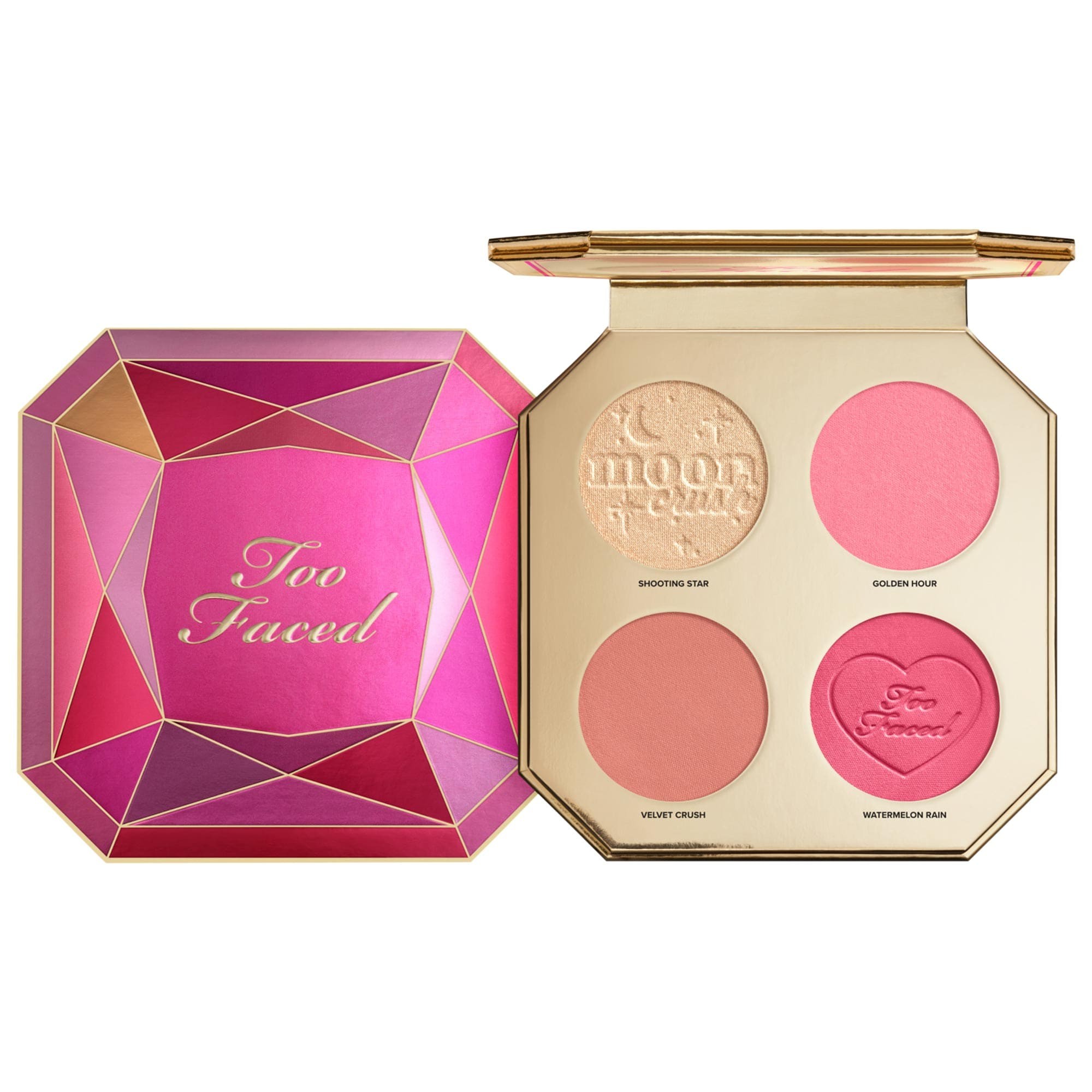 Too Faced Jewel Crush Blush Highlighter Face Palette