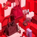 Fenty Beauty Cherry Mouth 3-Piece Lip Set + Pouch
