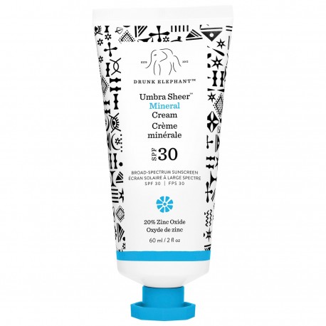 Drunk Elephant Umbra 100% Mineral Cream SPF 30/PA+++ Tinted Face Sunscreen Sheer