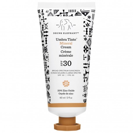 Drunk Elephant Umbra 100% Mineral Cream SPF 30/PA+++ Tinted Face Sunscreen Tinte