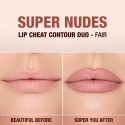 Charlotte Tilbury Super Nudes Lip Cheat Contour Duo Lip Liner Fair
